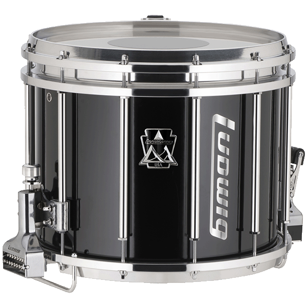 Ludwig Ultimate Marching Snare Drums Grey Cortex