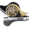 H378 Holton French Horn Resting on Case